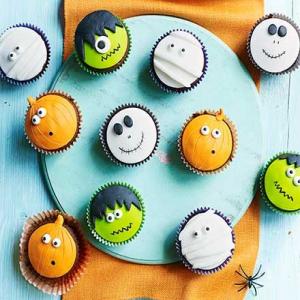 Ghoulish Halloween cupcakes_image