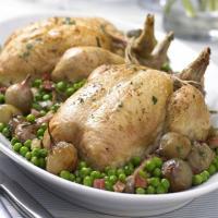 Herb-roast chicken image