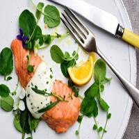Wild King Salmon With Savory Whipped Cream_image