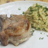Pork Chops And Creamy Spinach Recipe by Tasty image