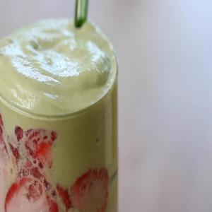 Pink Drink With Matcha Cold Foam Copy Cat Recipe by Tasty_image