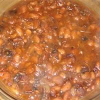 Maple and Ginger Baked Beans image