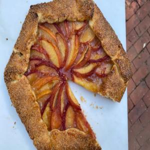 Grilled Peach Galette image