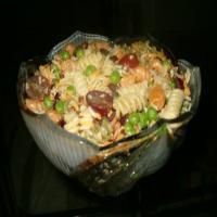 Garlic Pasta Salad With Pecans image