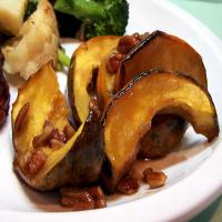 Acorn Squash With Butter Pecan Sauce image