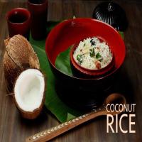 Coconut Rice Recipe | Thengai Sadam | South Indian Coconut Rice_image
