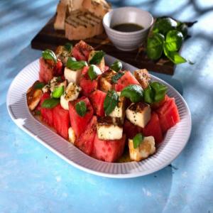 Halloumi and Watermelon Salad image