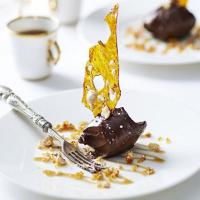 Chocolate ganache & salted caramel brittle image