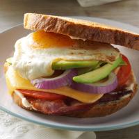 Bacon, Egg & Avocado Sandwiches image