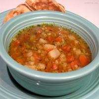 Barley Soup With Root Vegetables image