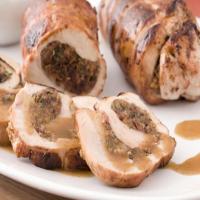 Turkey Roulade with Cranberry-Apricot Stuffing_image