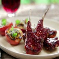 Fire Roasted Baby Lamb Chops with Smoked Paprika-Orange BBQ Sauce_image