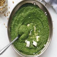 Spinach and Feta Cooked Like Saag Paneer_image