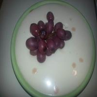 Panna Cotta with Roasted Grapes_image