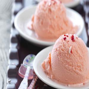 Pink Peppermint Stick Ice Cream_image