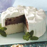 Layer Cake with Ice Cream_image