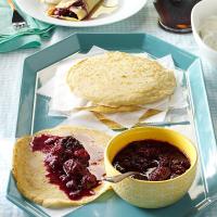 Berry Coulis with Dutch Pancakes image