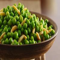 Peas with Butter-Toasted Almonds Recipe - (4.2/5)_image