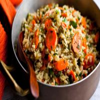 Rice Pilaf With Carrots and Parsley_image
