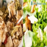 Tofu Croutons with Caesar Salad & Tofu and Vegetable Rice Bowl Recipe_image