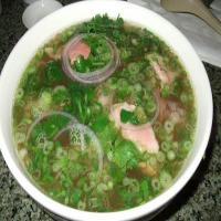 Vietnamese Noodle Soup with Beef (Pho Tai) image