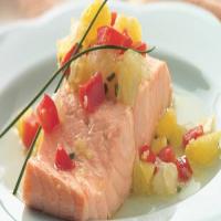 Salmon with Ginger-Citrus Salsa image