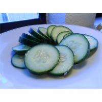 Easy Tangy Cucumber Salad image
