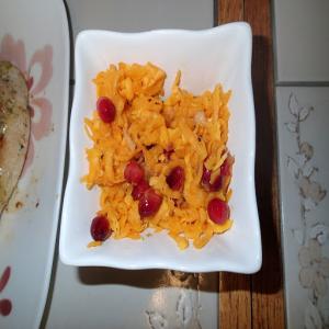 Raw Butternut Squash with Cranberry Dressing Recipe - (4.7/5)_image