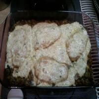 Smothered Pork Chops and Stuffing_image