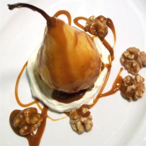 Roasted Pears with Caramel Sauce_image
