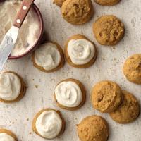 Pumpkin Cookies with Browned Butter Frosting image