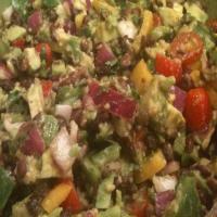 Mediterranean Avocado and Black Bean Salad_image