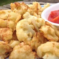 Tasty Fried Cauliflower with Sweet and Sour Sauce_image