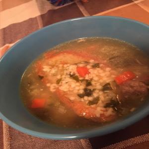 Minestra Soup (Italian Wedding Soup)_image