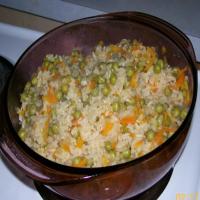 Rice and Green Pea Side Dish_image