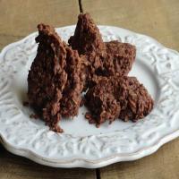 Chocolate Peanutbutter No-Bake Cookies (or just Chocolate No-bake cookies)_image