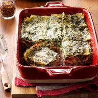 Four-Cheese Spinach Lasagna image