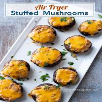 Air Fryer Stuffed Mushrooms_image
