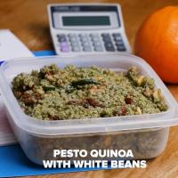 Pesto Quinoa With White Beans Recipe by Tasty image