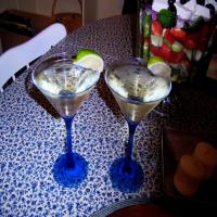 Lime and Elderflower Martini image