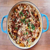 Baked Pancetta & Butternut Squash Risotto_image