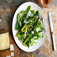 Roasted Asparagus and Scallion Salad image