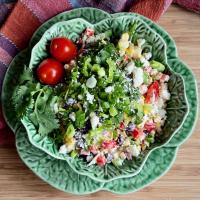 Roasted Mexican Corn Salad with Black Beans image