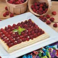 Elegant Raspberry Dessert_image