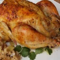 Celery Herb Stuffing and Savory Chicken_image