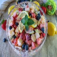 Lemon Dressed Fruit Salad image