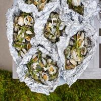 White Wine-Steamed Clams image