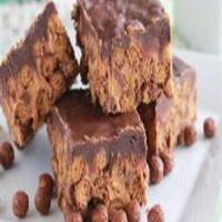 Peanut Butter Cocoa Crispy Bars_image