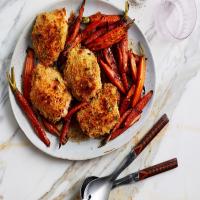 Panko-Crusted Roast Chicken Thighs with Mustard and Thyme_image