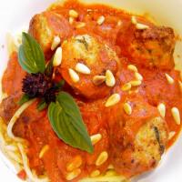 Chicken and Basil Meatballs image